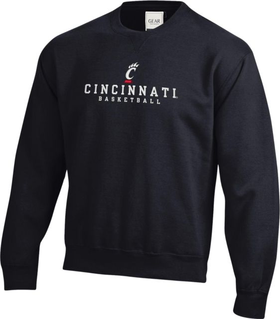 University of Cincinnati Bearcats Basketball Crewneck Sweatshirt
