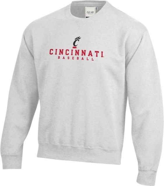 University of Cincinnati Bearcats Baseball Crewneck Sweatshirt