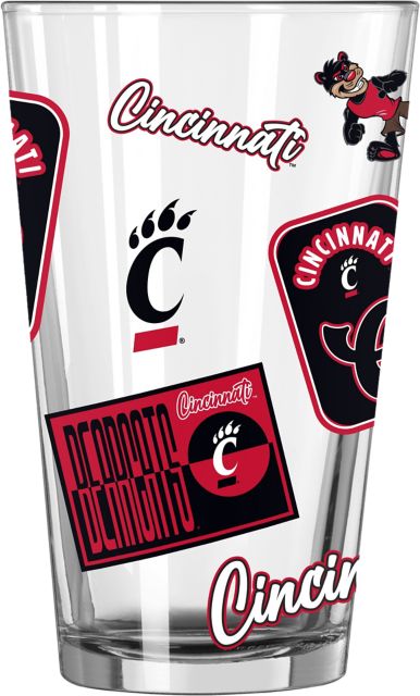 University of Cincinnati 16oz Dreamweave Pint Glass
