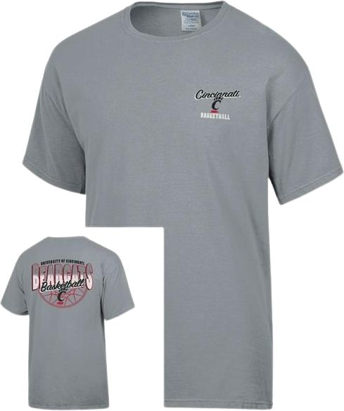 University of Cincinnati Bearcats Basketball Short Sleeve T-Shirt