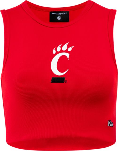 University of Cincinnati Bearcats Women's Cutoff Tank Top