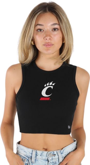 University of Cincinnati Women's Bearcats Cutoff Tank Top