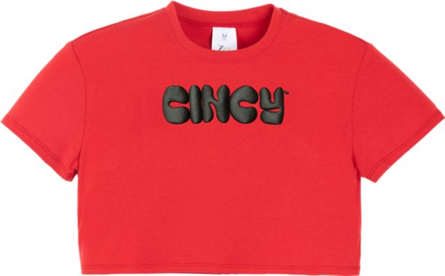 University of Cincinnati Youth Boxy Crop Short Sleeve T-Shirt