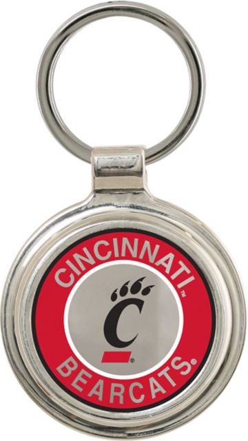 University of Cincinnati Round Keychain
