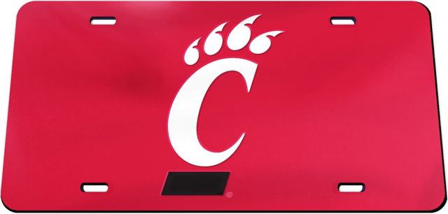 University of Cincinnati License Plate