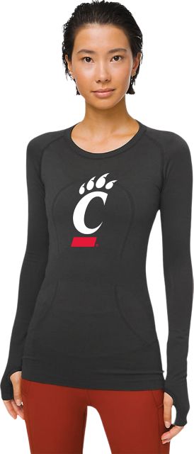 University of Cincinnati Women's Swiftly Tech Long Sleeve 2.0