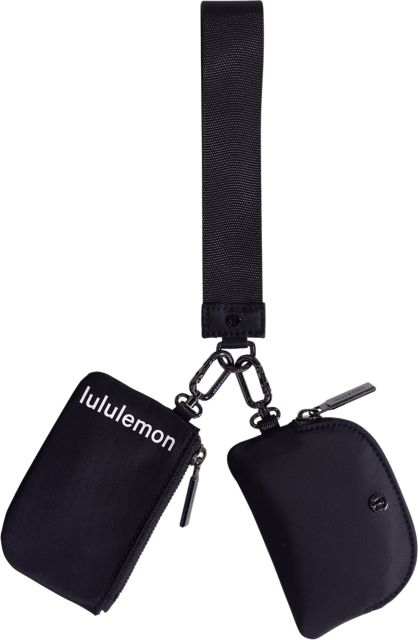 Dual Pouch Wristle/BLACK/1SIZ/
