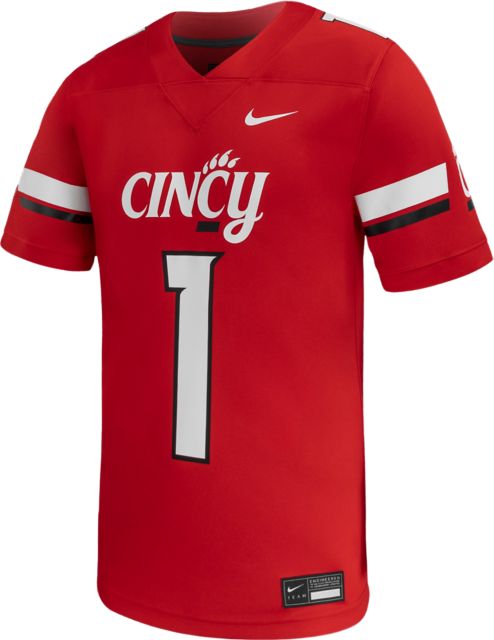 University of Cincinnati #1 Replica Football Jersey