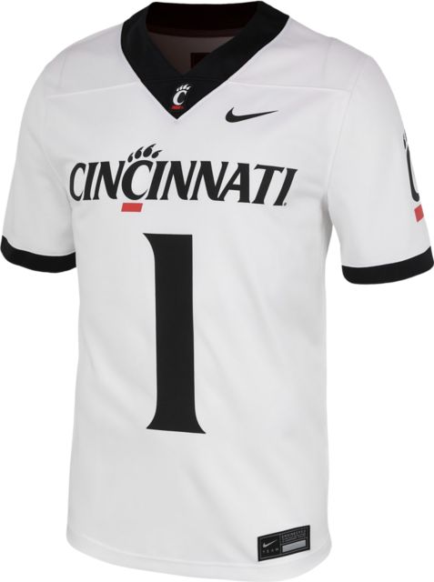 University of Cincinnati #1 Football Replica Jersey