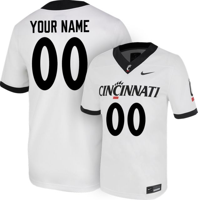 University of Cincinnati Football Custom Jersey