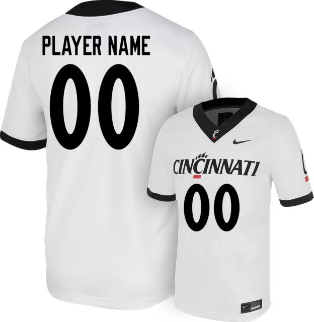Cincinnati Football Nike Replica Player Name Jersey