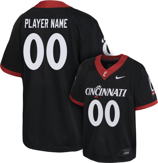 Cincinnati Football Nike Youth Replica Player Name Jersey