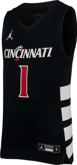University of Cincinnati Basketball #1 Youth Replica Jersey