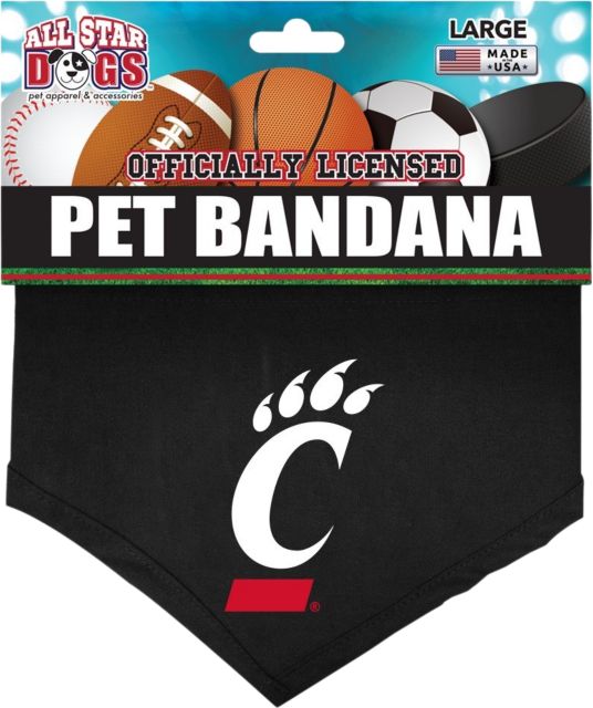 University of Cincinnati Pet Bandana