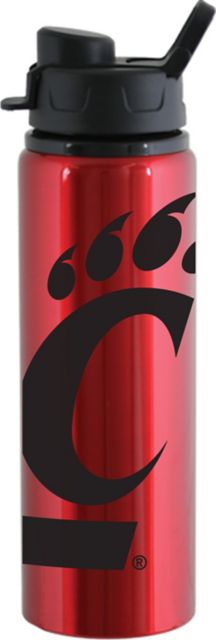 University of Cincinnati Aluminum Water Bottle