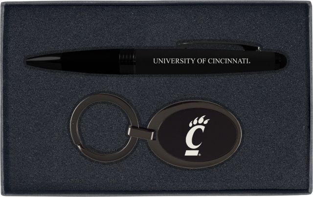 University of Cincinnati Keytag & Pen Giftset