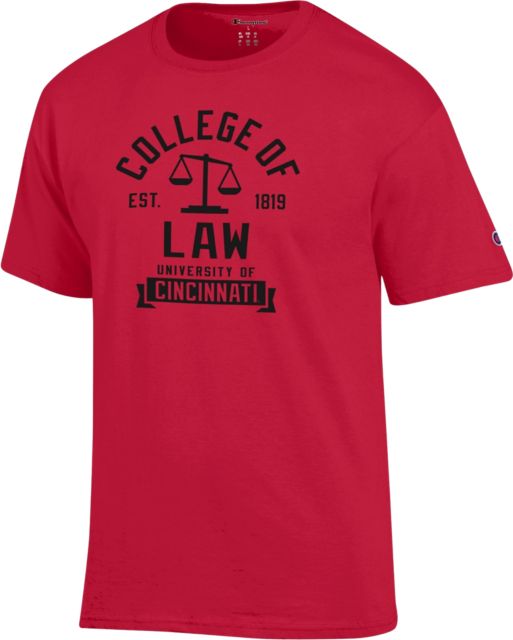 University of Cincinnati College of Law Short Sleeve T-Shirt