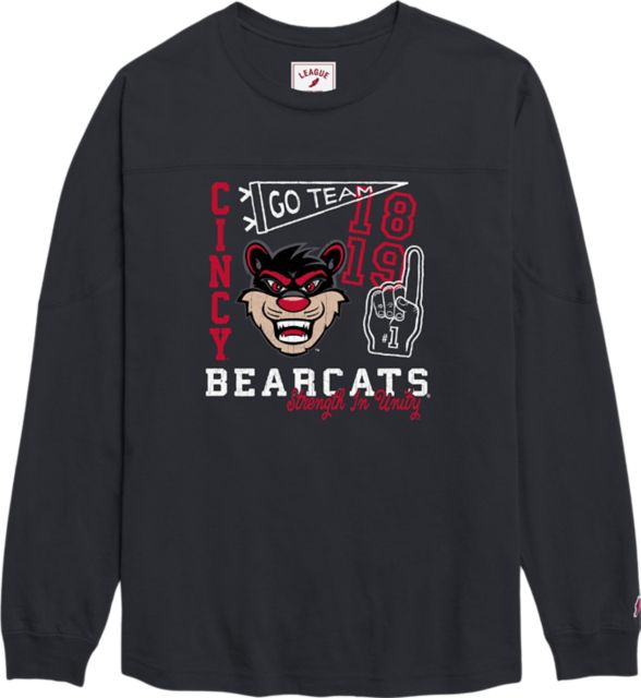 University of Cincinnati Bearcats Women's Throwback Long Sleeve T-Shirt