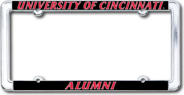 University of Cincinnati Thin Dome Alumni License Plate Frame