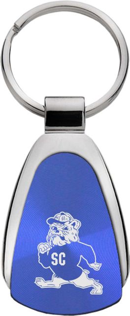 South Carolina State University Teardrop Keychain