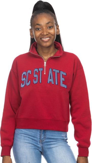 South Carolina State University Women's Bulldogs Cropped 1/4 Zip