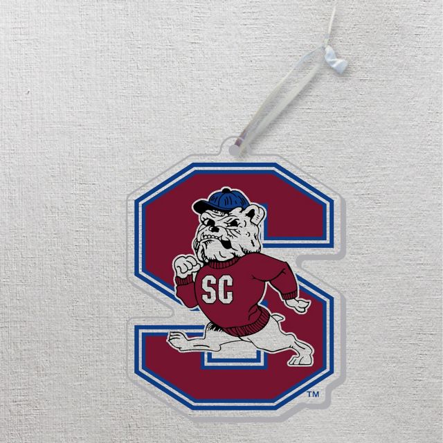 South Carolina State University Bulldogs 3 x 4 Ornament