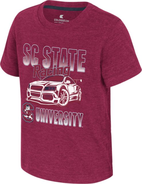 South Carolina State University Bulldogs Toddler Boy Racing Short Sleeve T-Shirt