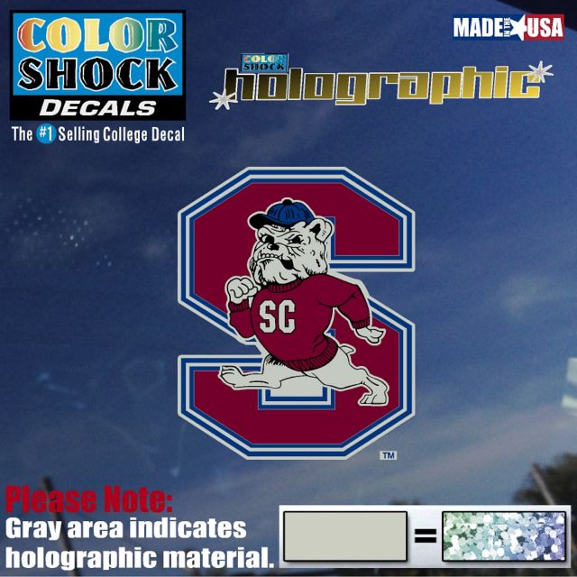 South Carolina State University Bulldogs Hologram Decal