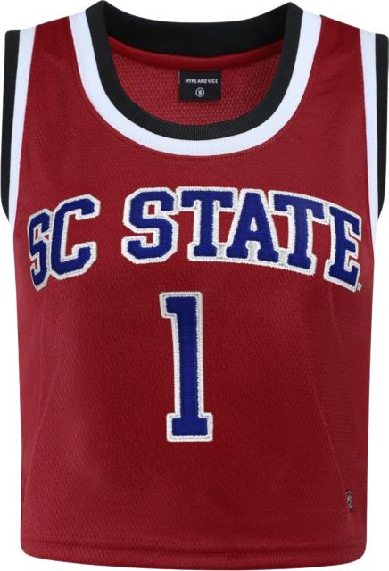 South Carolina State University Women's Cropped Basketball Jersey