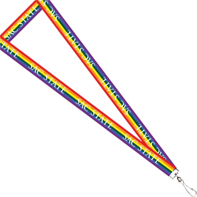Sacramento State Pride 3/4 inch Lanyard