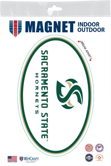 Sacramento State Hornets 3.5 x 5 Oval Magnet