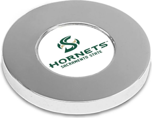 CSI Silver Paperwitheight (Gift Boxed) With Colored Medallion - ONLINE ONLY