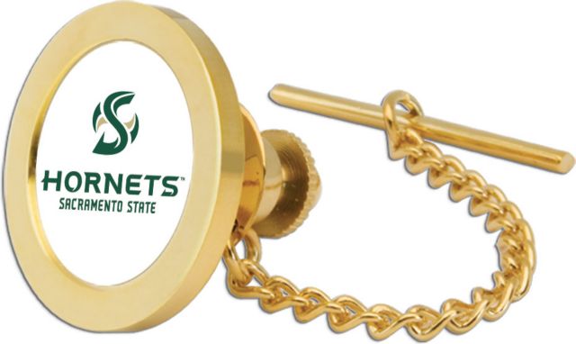 CSI Goldtie Tack/Lapel Pin Gift Boxed With Colored Medallion - ONLINE ONLY