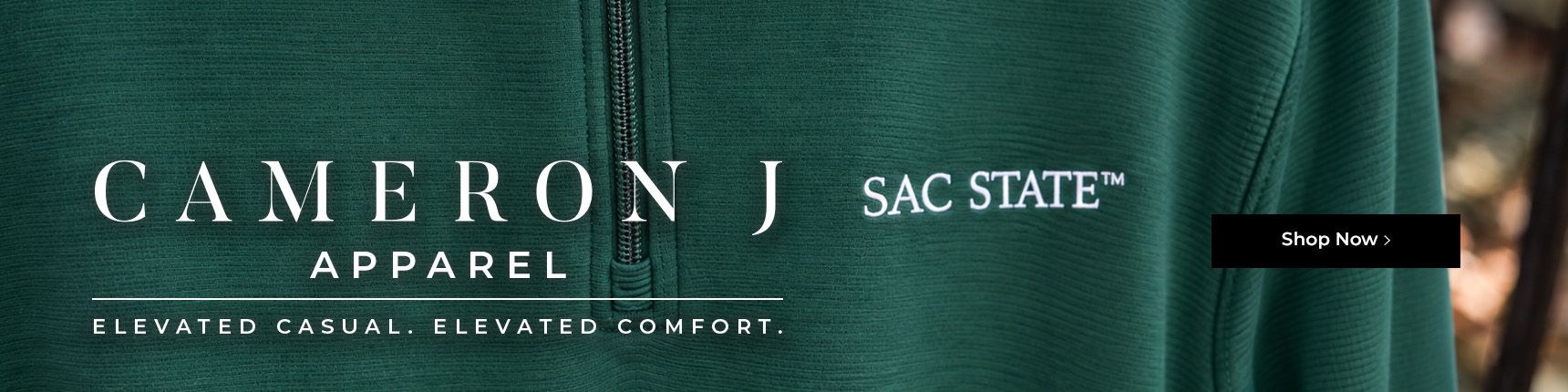 Cameron J apparel. Elevated casual. Elevated comfort.