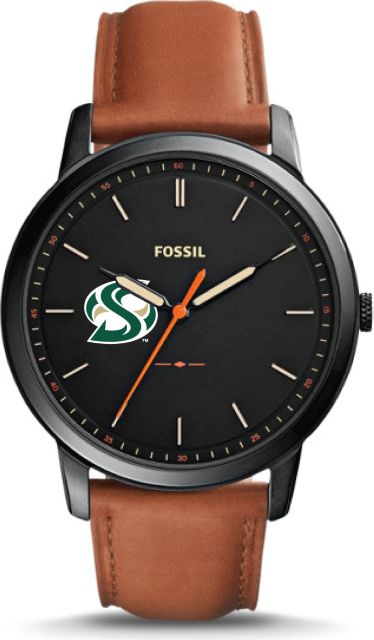 Fossil The Minimalist Slim Three-Hand Light Brown Leather Watch - ONLINE ONLY