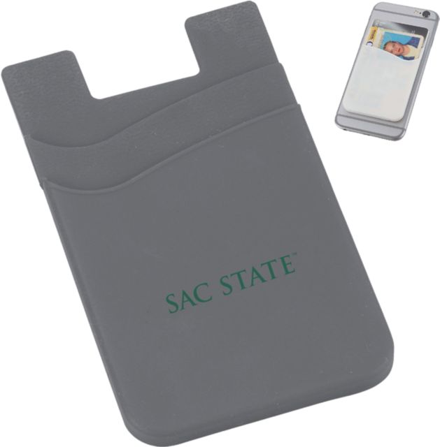 Sacramento State Silicone Card Wallet