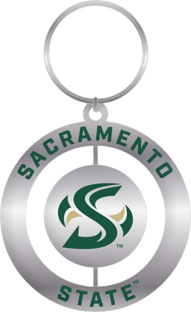 Sacramento State Spinner Key Tag