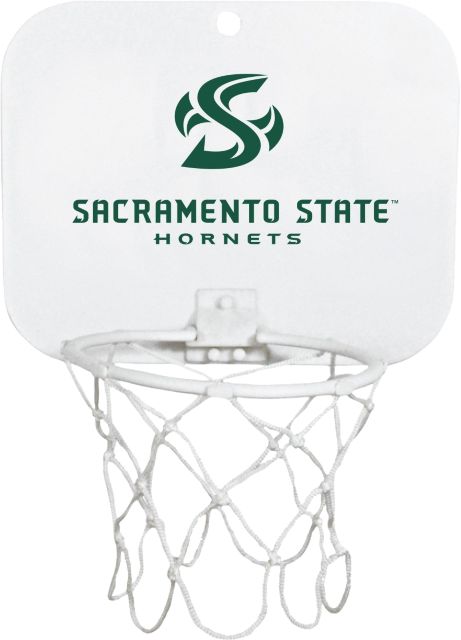 Sacramento State 4" Ball & Basketball Hoop Set