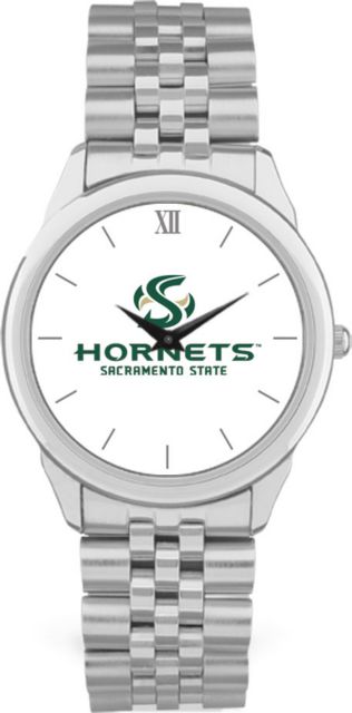 CSI Men's Silver Rolled Link Withristwithatch (Gift Box) With Colored Medallion - ONLINE ONLY