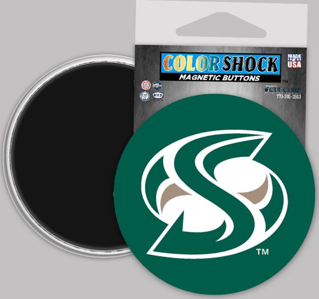 Sacramento State 3" Button Magnet