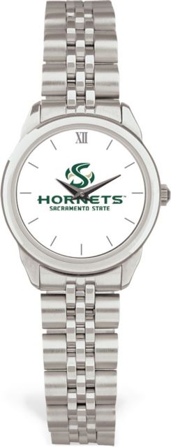 CSI Women's Silver Rolled Link Watch (Gift Boxed)  With Colored Medallion - ONLINE ONLY