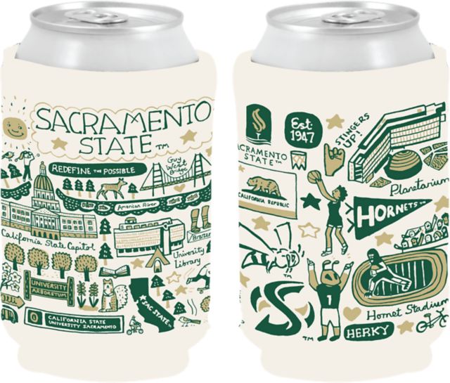 Sacramento State Julia Gash Can Coozie