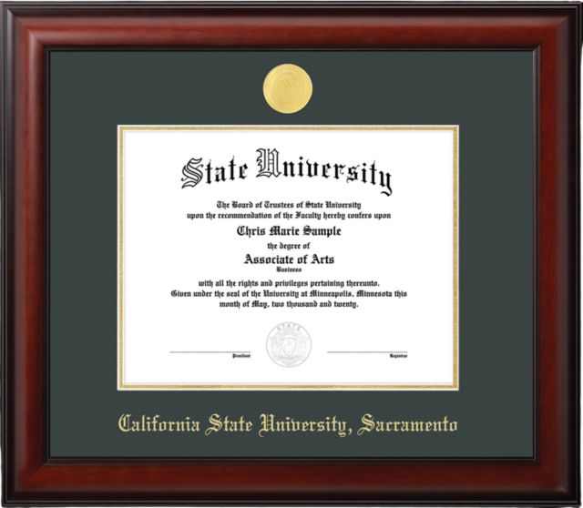 Sacramento State 11" x 8.5" Diploma Frame