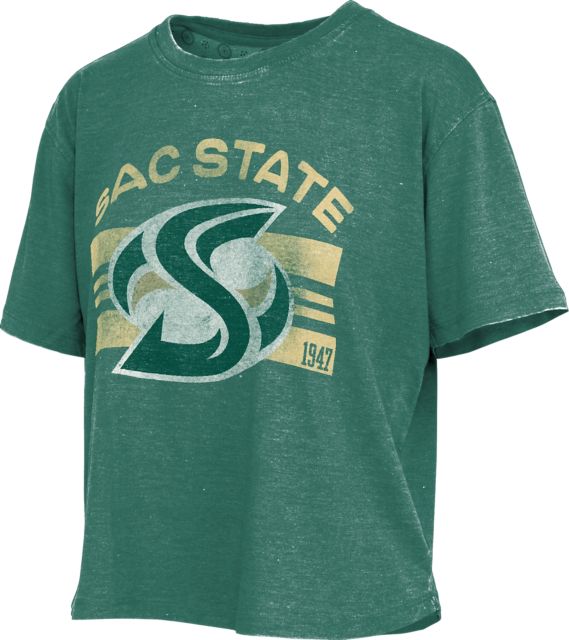 Sacramento State Women's Cropped Short Sleeve T-Shirt