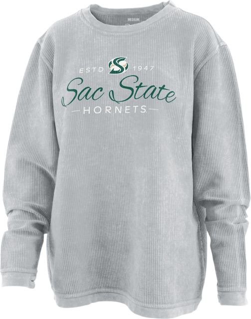Sacramento State Hornets Women's Corduroy Crewneck Sweatshirt