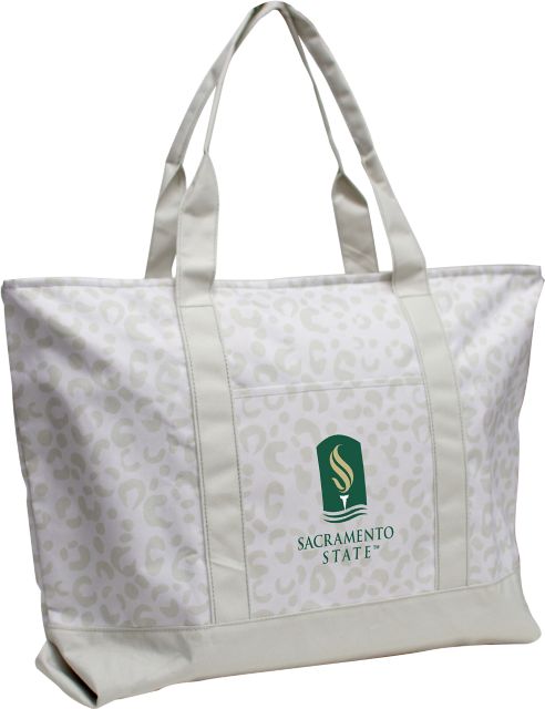 Sacramento State Leopard Tote