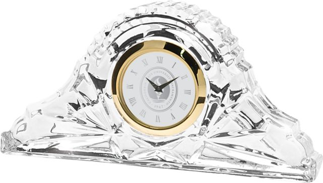 Sacramento State 4.5'' x 2.5'' Crystal Table Clock