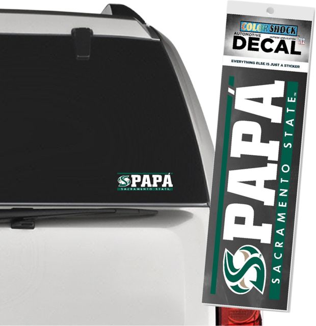 Sacramento State Papa Decal