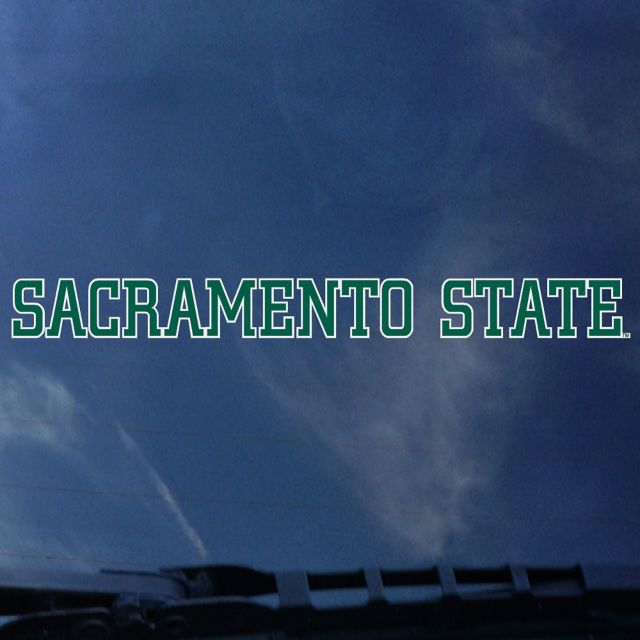 Sacramento State Strip Decal