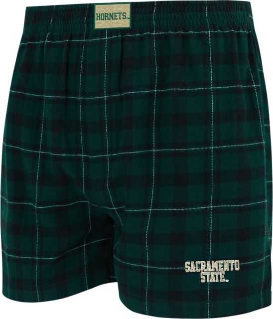Sacramento State Flannel Boxers